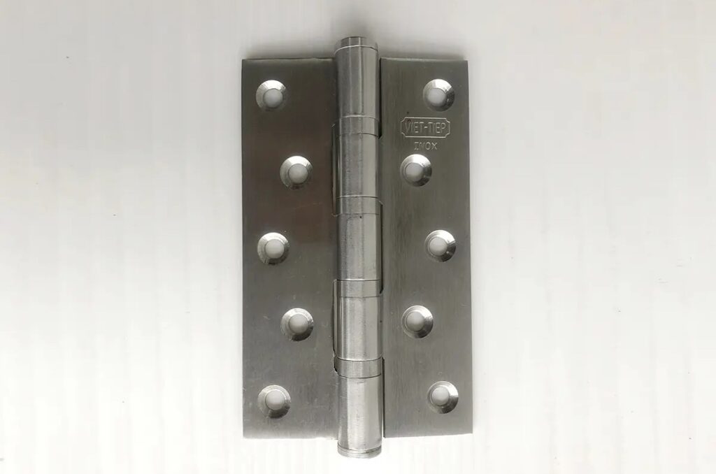 Bản lề 08225 lắp cửa chính, cửa thông phòng, chất liệu inox
